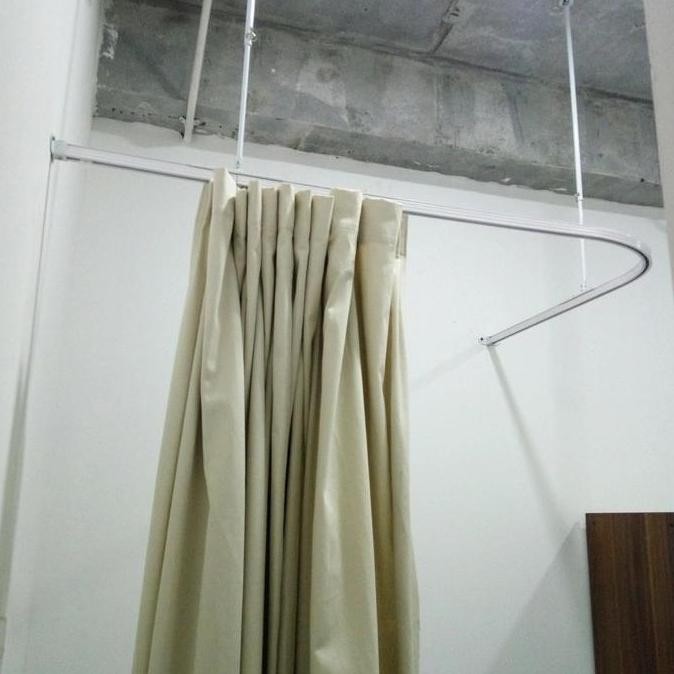 Paket rel gorden kamar ganti fitting room