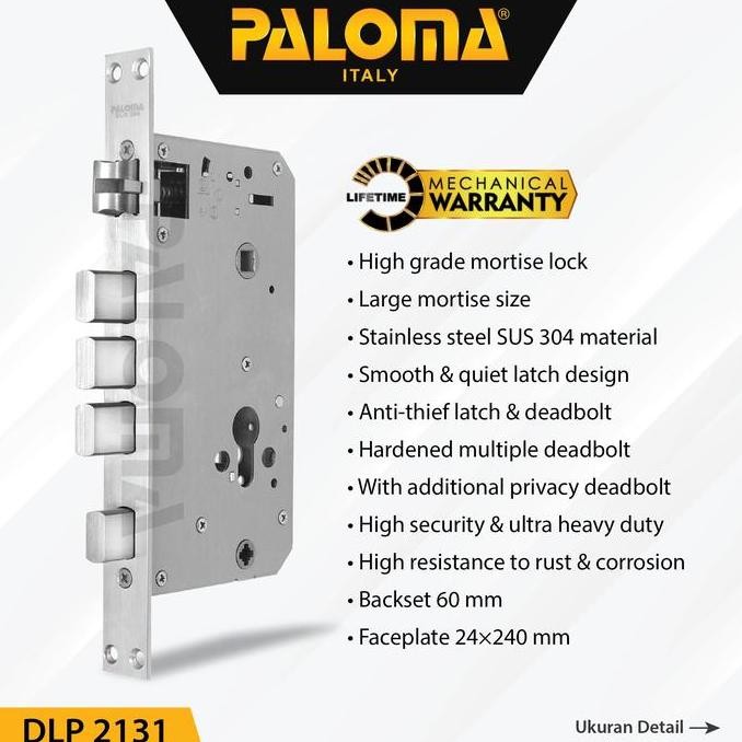 Digital Lock Smart Home / Dlp 2131 & Dlp 2136 / Kunci Pintu Door Handle New Stok