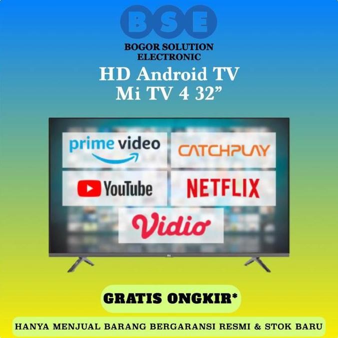 Android Tv Xiomi 32 Inch Mi Tv 4 32 Xiomi // Led Tv Xiomi 32'' Mi Tv 4