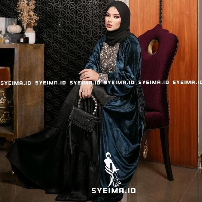 Tansu Abaya Exclusive brand lokal by syeima.id abaya premium gamis lebaran mewah dres mewah gamis bl