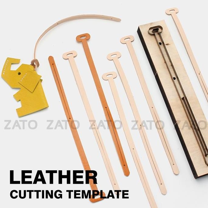 

Hot Sale! Type F - Leather Cutting Template - Pisau Pons - Leather Tools