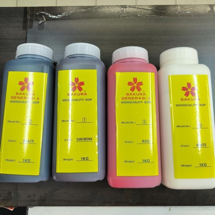 

Cat Sakura Generasi 2 @1000G, Isi Per Botol 1Kg 1000Gram Leather Edge Oil