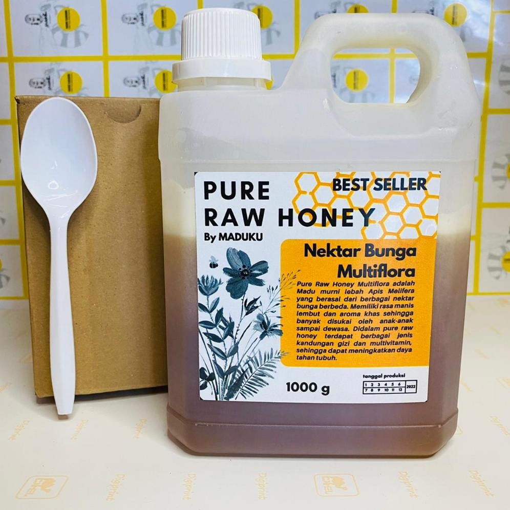 

(Terbaru) Madu 1.000 Gram Nectar Bunga Alami-Raw Honey (Terlaris)