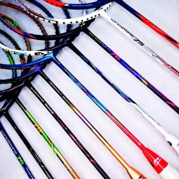 Sale Raket Lining Windstorm 72-78 Tension 30Lbs Bonus Tas Grip Carbon