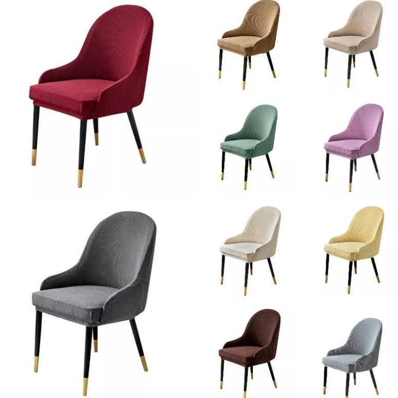 TERBARU- Cover kursi sarung kursi sofa melengkung dengan sandaran tangan