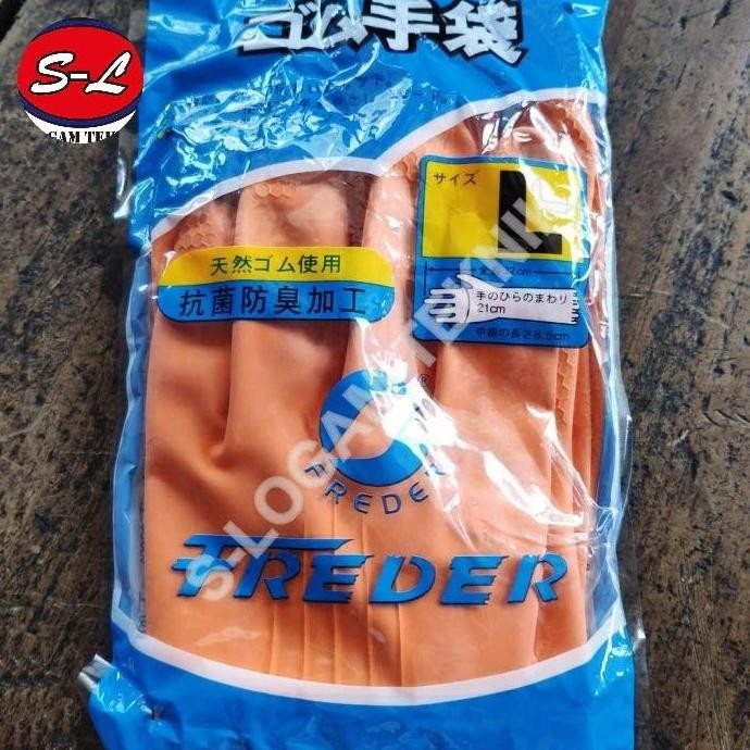 Sarung Tangan Karet / Latex Freder Sarung Tangan Cuci Piring