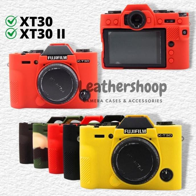 TERBARU SOFTCASE RUBBER FUJIFILM XT30 XT30II - SARUNG KAMERA MIRRORLESS KARET ANTI SLIP