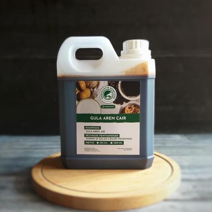 

Baru Gula Aren Cair Premium 1 Liter - Tanpa Pengawet & Pewarna Alami