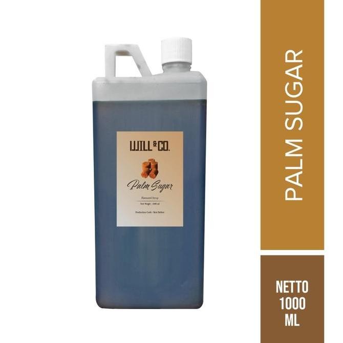 

Baru Will&Co Palm Sugar 1L - Gula Aren Cair Premium Botol Literan