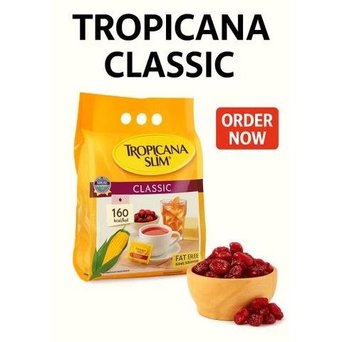 

Baru Tropicana Slim Classic Sweetener 160 Sachet - Gula Rendah Kalori