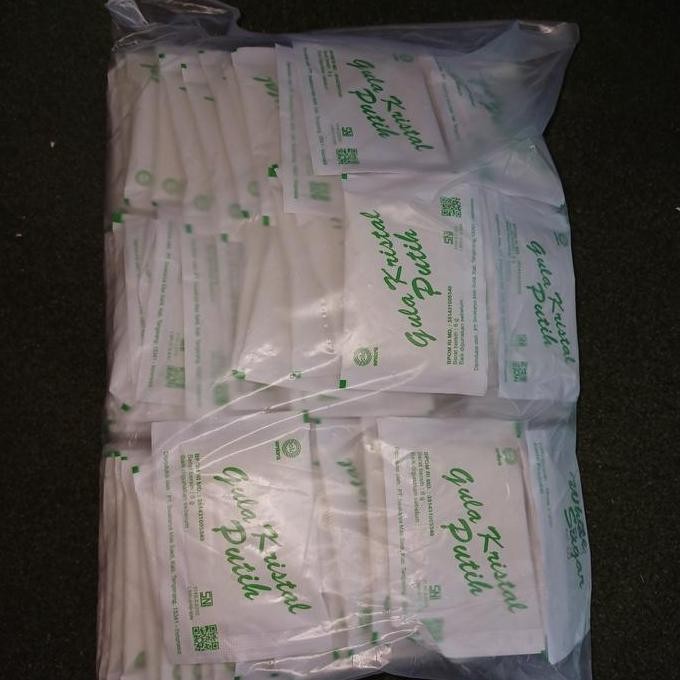 

Baru Gula Pasir Sachet Mini 125pcs - Gula Kristal Putih untuk Usaha Minuman