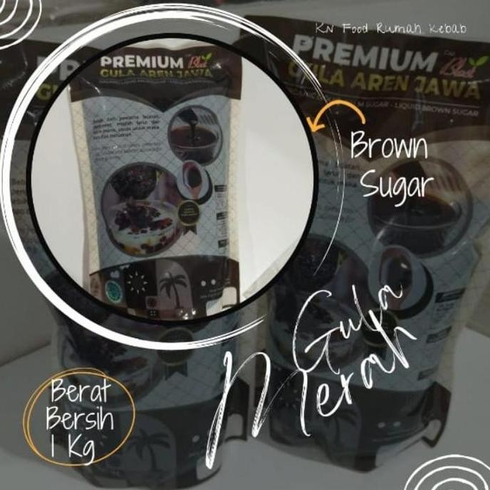 

Baru Gula Merah Cair 1kg Brown Sugar Cair Kemasan Botol