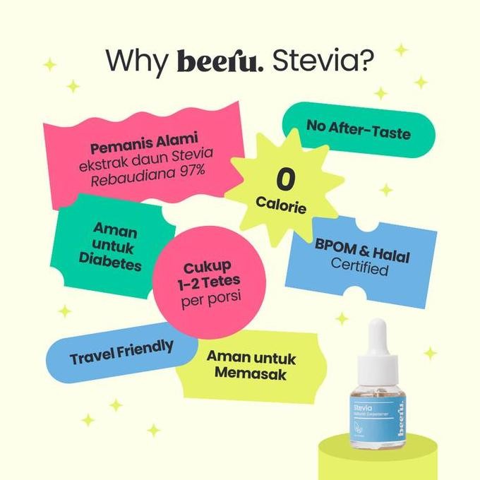 

Baru Beeru Stevia Paket Serumah - Pemanis Alami Pengganti Gula Tanpa Kalori