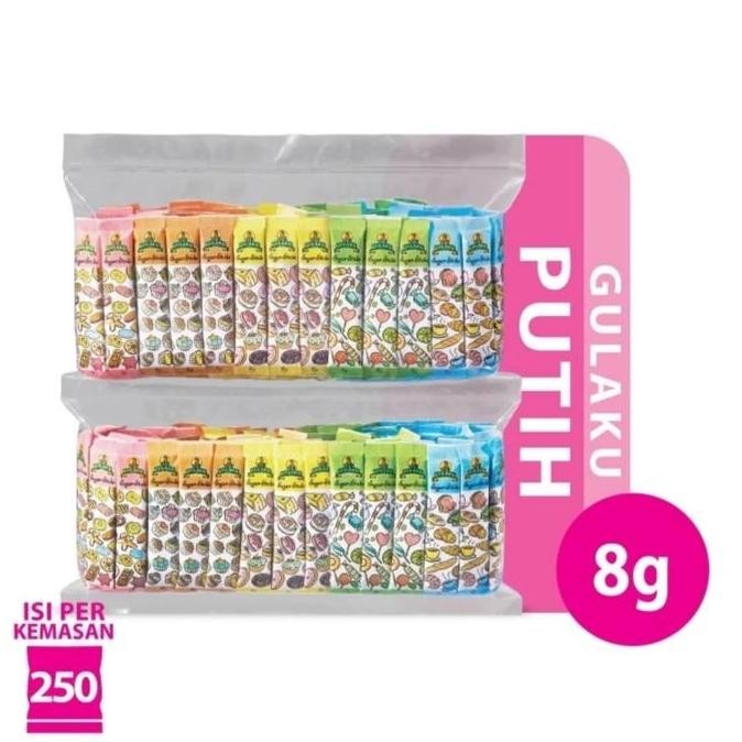 

Baru Gulaku Stick Paris Refill 250 Sachet 8gr Gula Pasir Praktis Minuman & Kopi