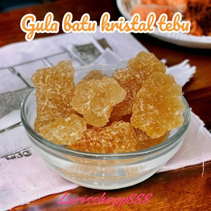 

Baru Gula Batu Tebu Murni 500gr - Asli Tanpa Pemutih