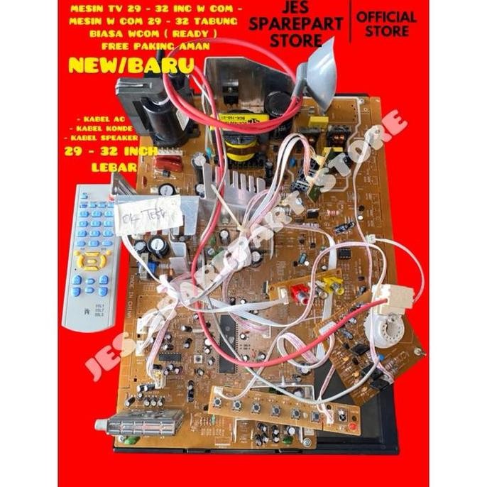 MESIN TV 29 - 32 INC LEBAR W COM -  MESIN W COM 29 - 32 TABUNG BIASA W
