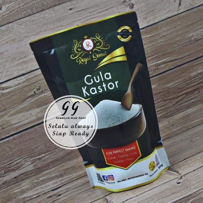 

Baru Royal Semut Caster Sugar 500gr - Gula Kastor Halus Baking