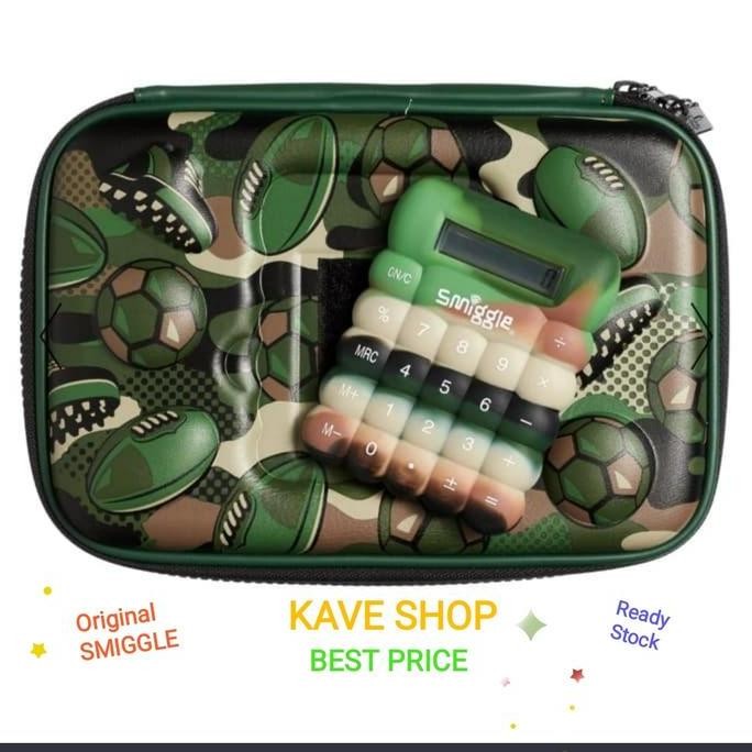 

Smiggle Original : Pencilcase Hardtop Calculator - New