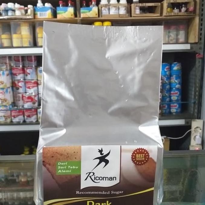 

Baru Ricoman Dark Brown Sugar 1kg Gula Aren Rasa Kuat Untuk Kopi & Saus