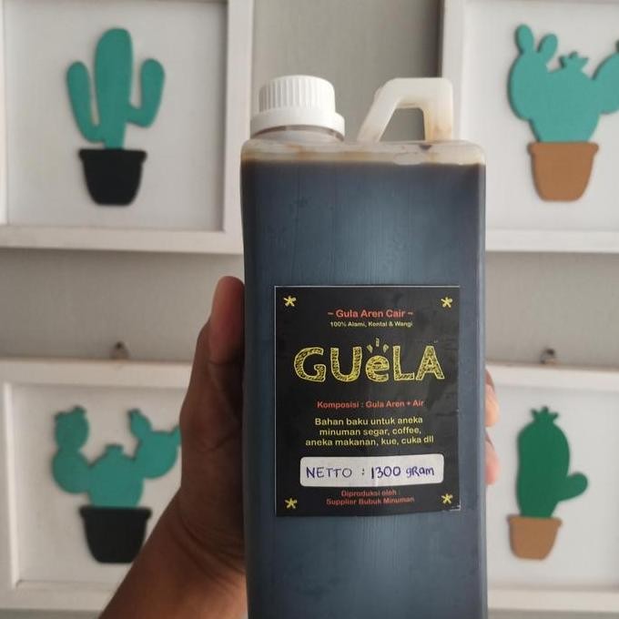 

Baru GUELA Gula Aren Cair 1 Liter - Palm Sugar Asli Tradisional
