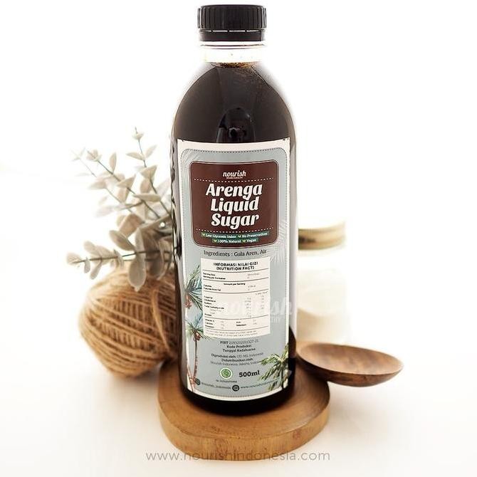 

Baru Gula Aren Cair Nourish Indonesia 500ml Gula Alami Tradisional