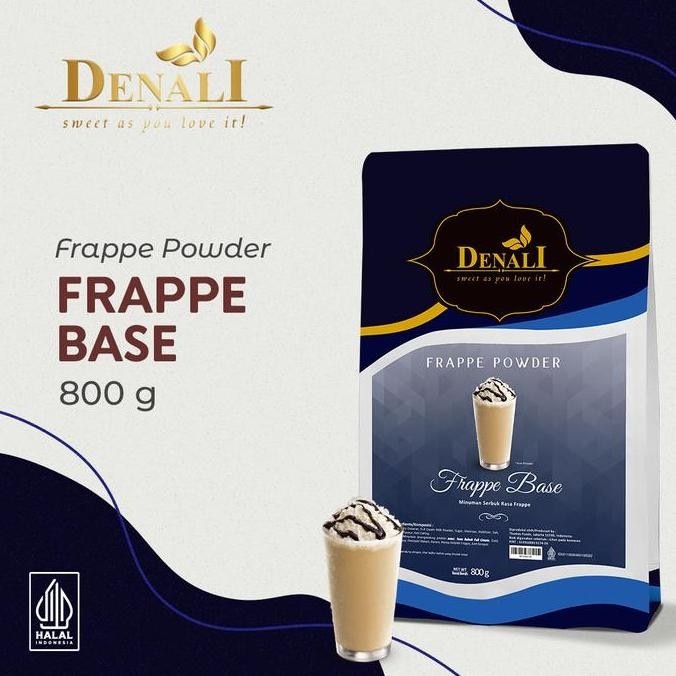 

Baru Denali Powder Frappe Base Minuman Bubuk Serbaguna 500g