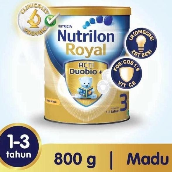 

Sale Nutrilon Royal 3 800 Susu Pertumbuhan 1-3 Thn Madu 800Gr