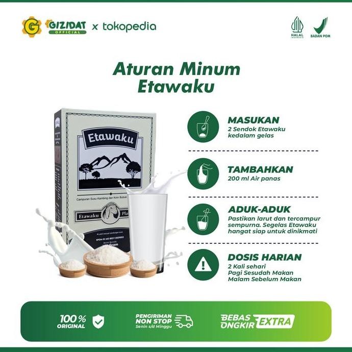 

Promo Etawaku Platinum Susu Kambing Etawa Murni Formula Kuat Untuk Mengatasi Masalah Pernapasan Dan Meningkatkan Imunitas
