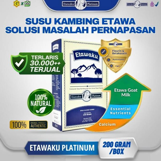 

Sale Etawaku Platinum Susu Kambing Etawa Solusi Masalah Pernapasan Kesehatan Paru-Paru Dan Persendian Secara Alami