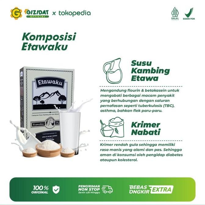 

Sale Etawaku Platinum 3 Box Susu Kambing Etawa Murni Perisai Herbal Untuk Kesehatan Pernapasan Tulang Dan Imunitas Tubuh