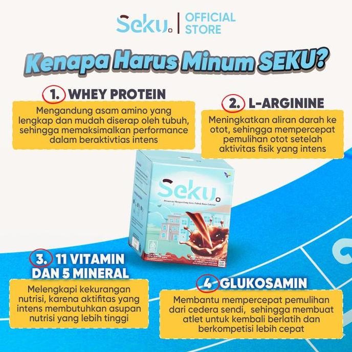 

Grosir 1 Box Seku Susu Bubuk Sumber Protein Rasa Cokelat Untuk Anak 4-12 Tahun (Isi 8 Sachet @25Gr)