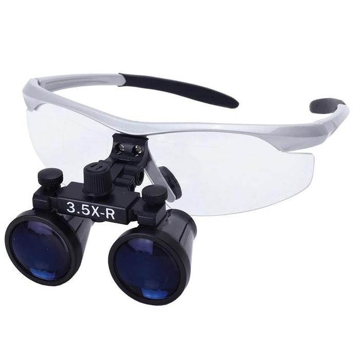 

Alicedental Dental Loupes 3.5X Loupe Magnification Kacamata Pembesar Alice Dental Aliceental