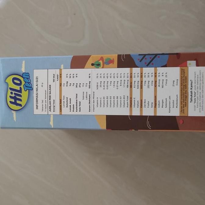 

Murah Hilo Teen Chocolate 500Gr