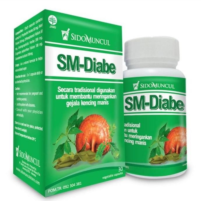 

Promo Sidomuncul Sido Muncul Sm-Diabe Sm Diabe Kencing Manis Isi 30 Kapsul