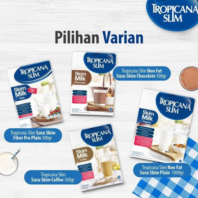 

Murah Tropicana Slim Skim Milk Plain 1Kg - Susu Turunkan Kolesterol