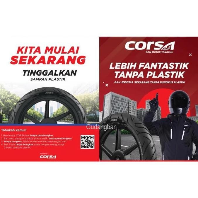 Ban Motor Corsa Tubeless 140 / 70 - 13 M5 Platinum Nmax Belakang