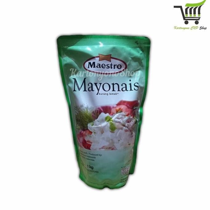 

Tersedia Maestro Mayonaise Refill 1kg Saus Mayonais Berkualitas