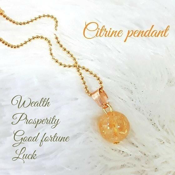 CITRINE PENDANT - INCLUDE KALUNG