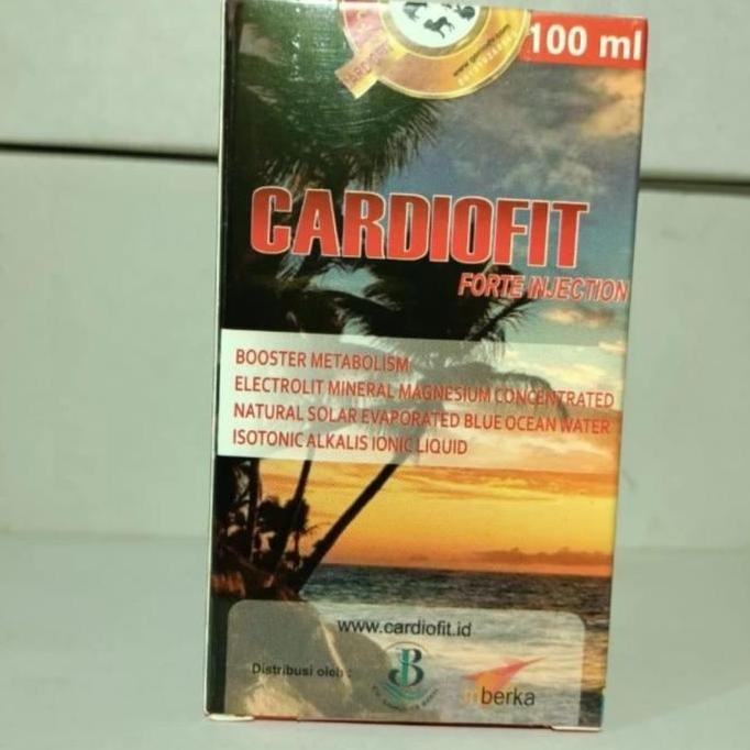 TERBARU CARDIOFIT FORTE 100ML VITAMIN JANTUNG & PERNAFASAN TERNAK SAPI DOMBA