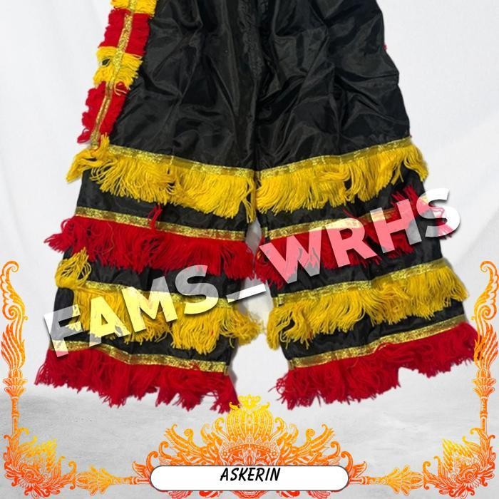 Celana Barongan Celana Dan Embong Barongan Jaranan Anak Real