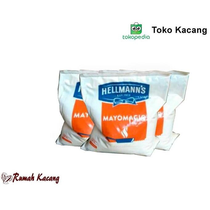 

Tersedia Hellmann's Mayonnaise Original 500ml Repack Saus Mayo Premium