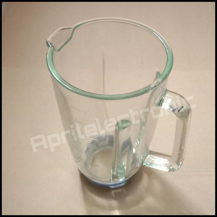 Sparepart Tabung / Jar Glass Purple Blender Philips HR2222 / HR2223