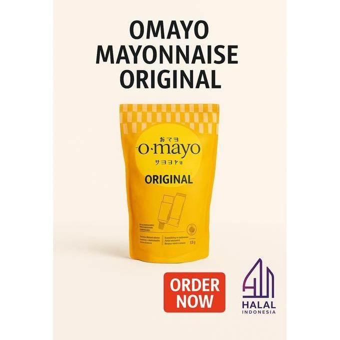 

Tersedia Omayo Mayonnaise 1kg - Mayones Halal Original Jepang