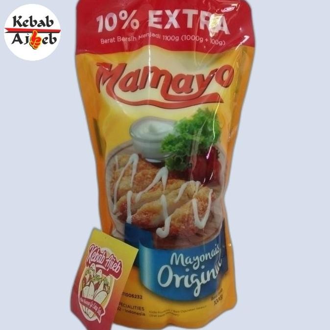 

Tersedia Mamayo Mayonaise 1kg - Saus Mayonais Original & Segar