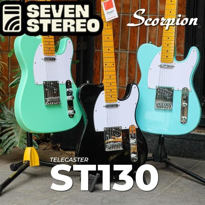 TERBARU SCORPION DT130 TELECASTER ELECTRIC GUITAR - GITAR ELEKTRIK TELECASTER MURAH