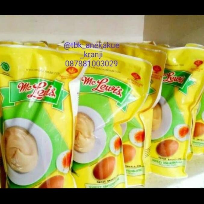 

Tersedia Mc Lewis Sweet Mayonnaise 1kg - Mayonais Manis Favorit