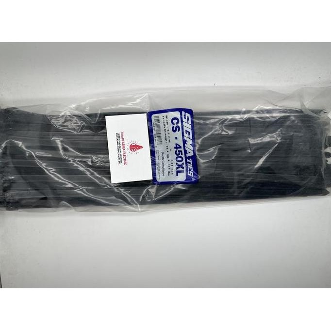 

Diskon! Sigma Kabel Ties CS-450XL 45cm - Cable Tie Ukuran Besar Kuat Isi 100pcs