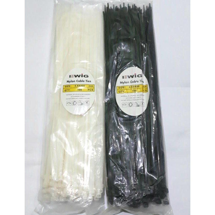 

Diskon! Kabel Ties SUNLUX 20cm x 4.8mm Cable Tie 200mm Nylon Kuat Serbaguna