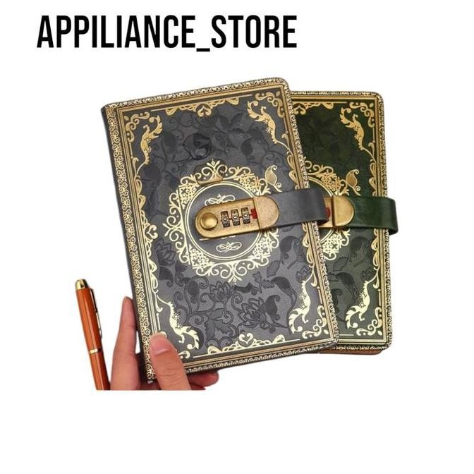 

Tersedia Buku Jurnal Diary Leather Notebook A5 200 Halaman dengan Kunci - JJ-33