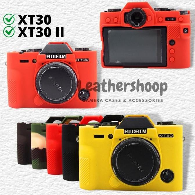TERBARU SOFTCASE RUBBER FUJIFILM XT30 XT30II - SARUNG KAMERA MIRRORLESS KARET ANTI SLIP